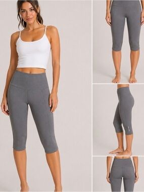 Capris sports pants Karma high quality yoga high rise leggins maternity friendly